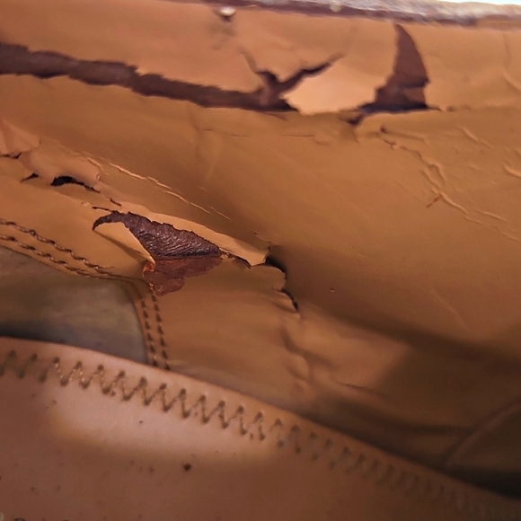 Pilcro and the Letterpress Tan Heeled Wedge  Boots Size 11 - Picture 5 of 8